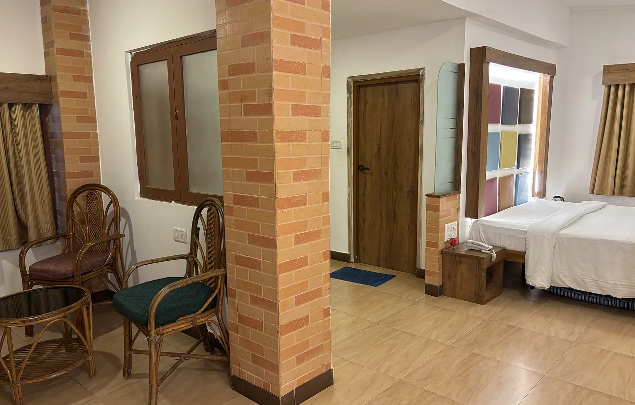 booking rooms at zeenath taj garden Standard Cottage with Hall